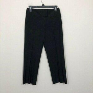 The Limited Size 2 Black‎ Stretch Cropped Dress Pants